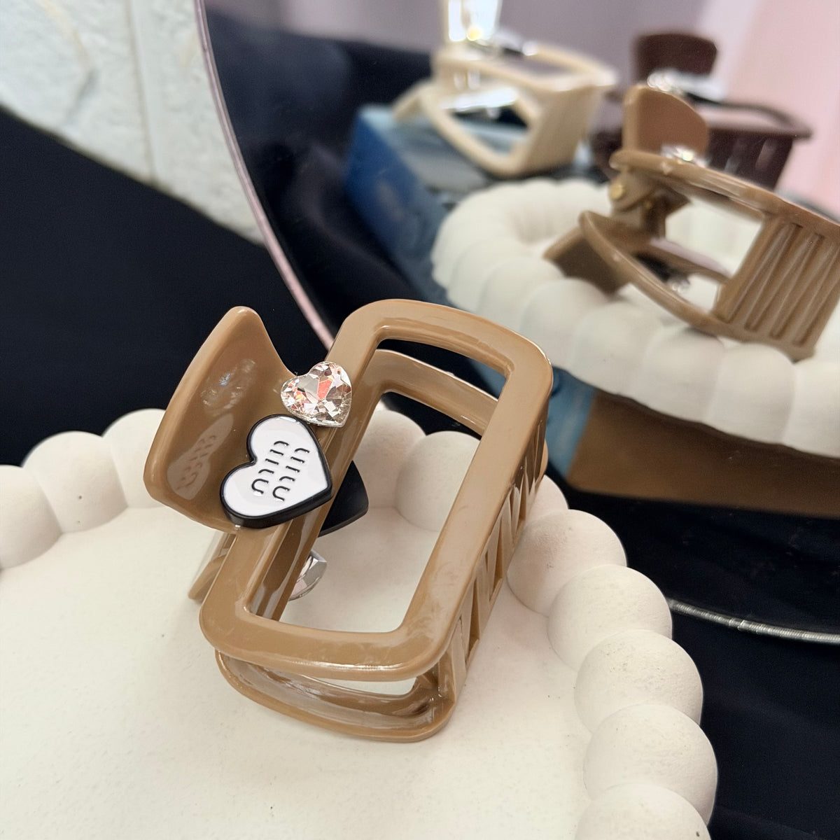 Sweetheart Claw Clip 💕 | Elegant Hair Accessories Australia