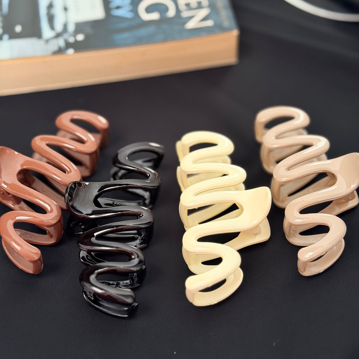Wave Claw Clip  | Elegant Hair Accessories Australia