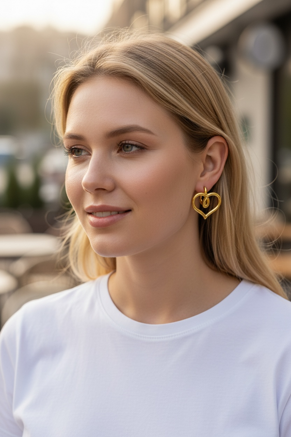Amora Sculpt Hoops
