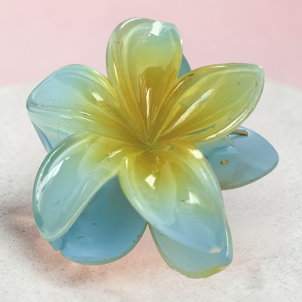 Glow Petal Claw Clip