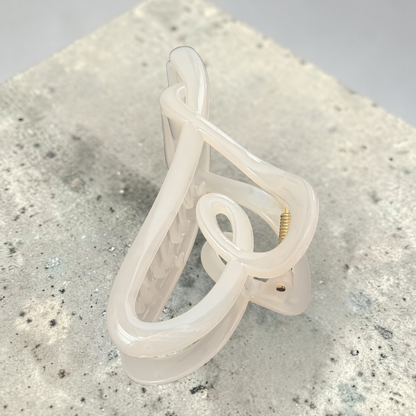 Ginni Mocha Luxe Hair Claw| Elegant Hair Accessories Australia